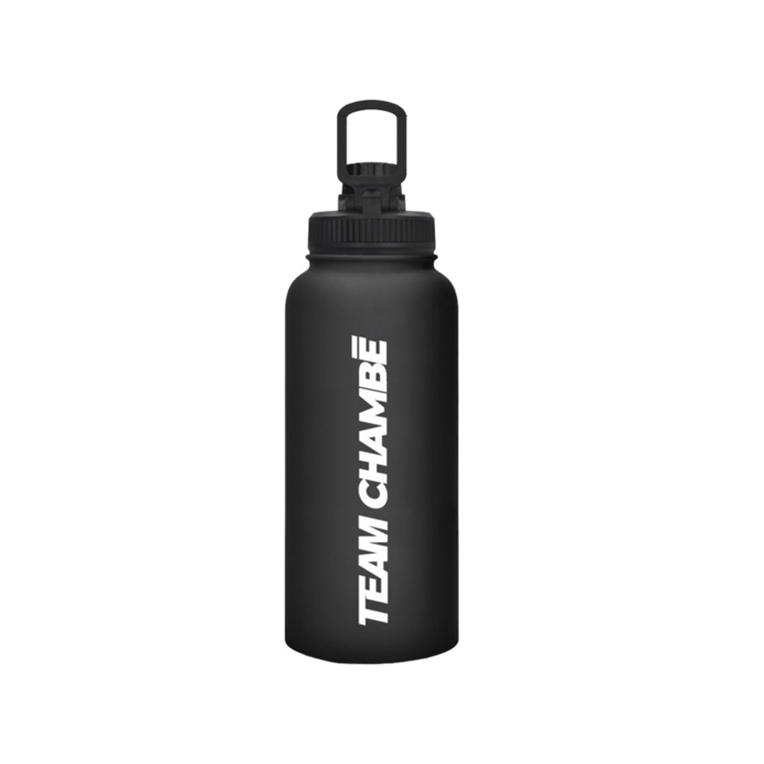 Gourde métallique Noir Team Chambé