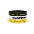 Lot de 3 bracelet silicone Team Chambé
