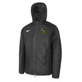 Parka noir à capuche