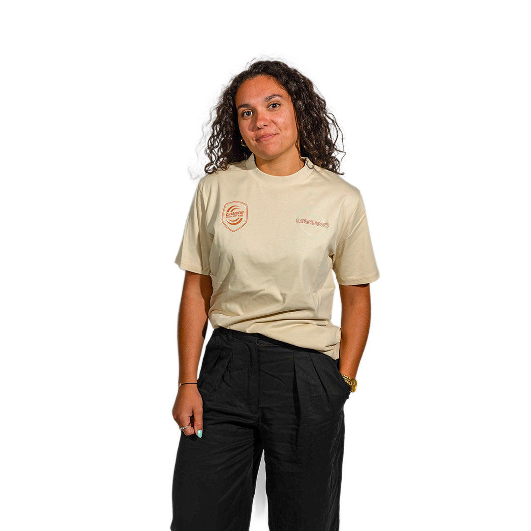 T-Shirt Mizuno - Beige