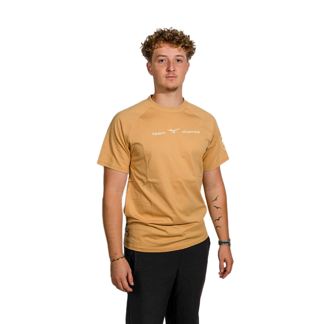 T-Shirt Mizuno - Brun