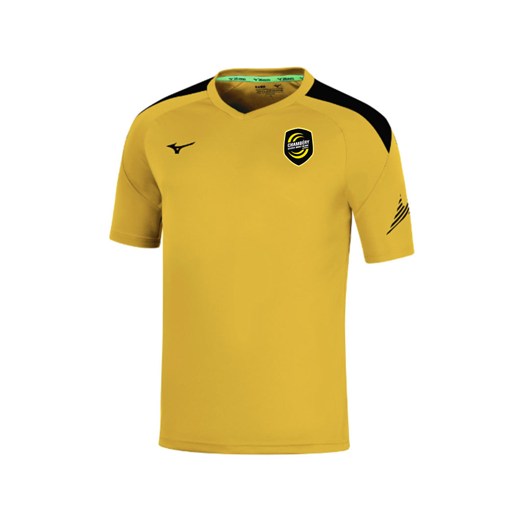 T-Shirt Mizuno Polyester - Enfant - Jaune