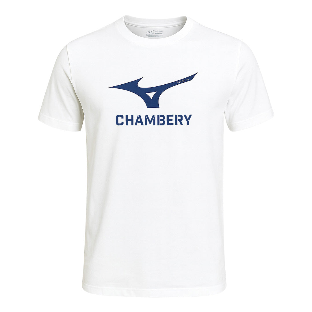 T-Shirt Mizuno blanc