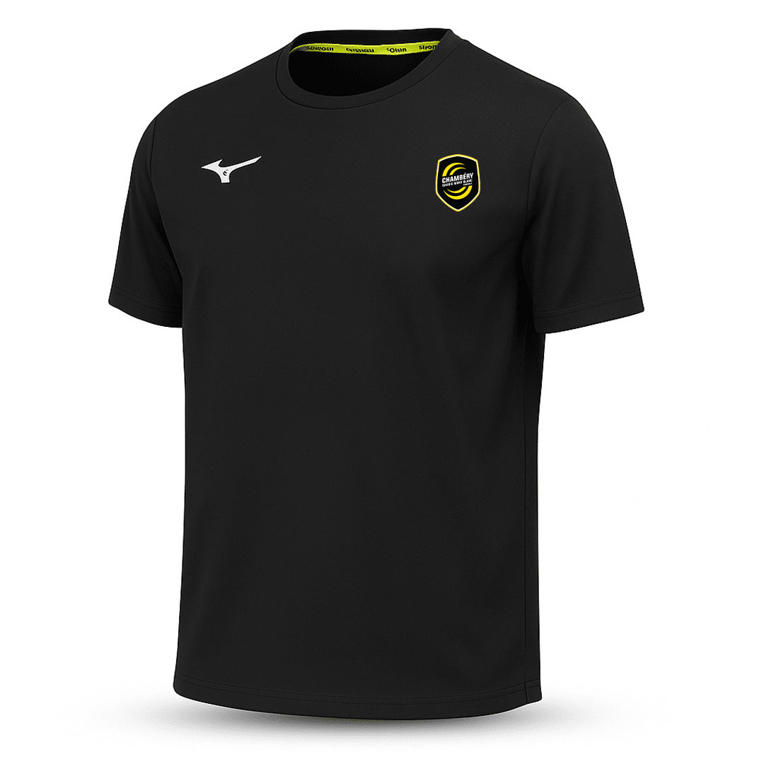 T-Shirt Mizuno Polyester - Femme - Noir
