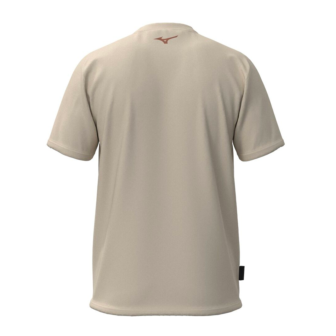T-Shirt Mizuno - Beige