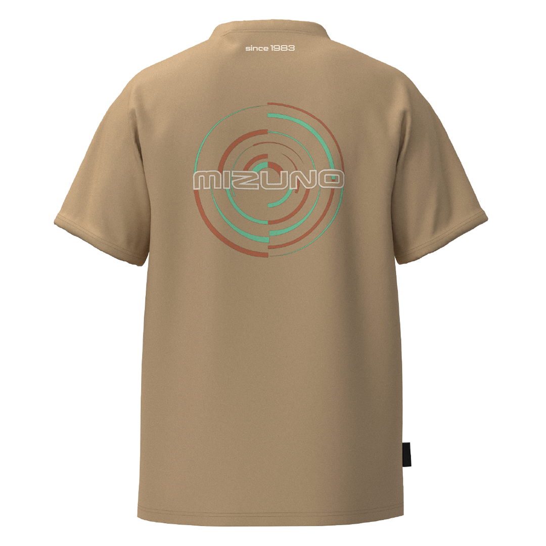 T-Shirt Mizuno - Brun