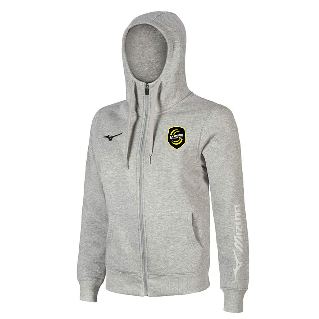 Veste grise à capuche - Femme
