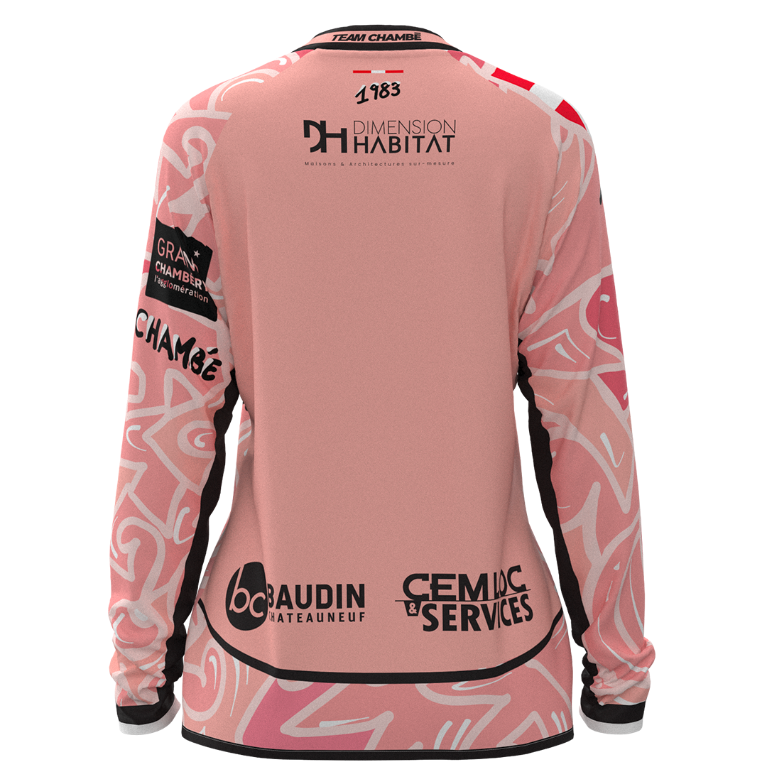 Maillot Gardienne 26/27 - Rose - D2F