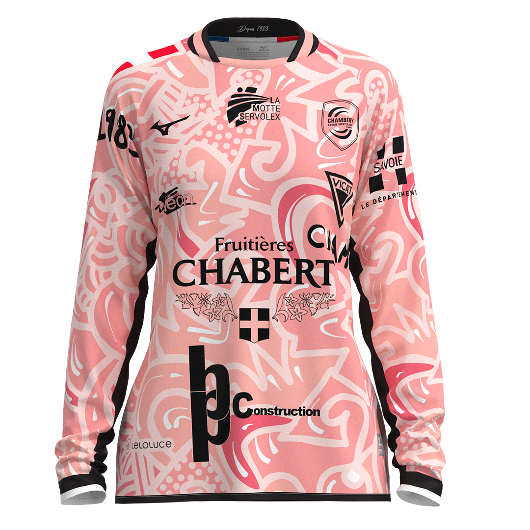 Maillot Gardienne 26/27 - Rose - D2F